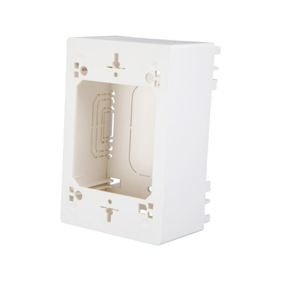 Tripp Lite N080-SMB1-WH Single-Gang Surface-Mount Junction Box