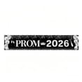 thumbnail image 1 of 2026 Prom Yard Banner Graduation Banner for Outdoor Garden Courtyard Party, 1 of 3
