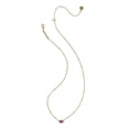 thumbnail image 2 of Collar Mini Elisa Kendra Scott en Oro 14K con Piedra Rosa, 2 of 3