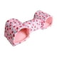 thumbnail image 4 of Hámster túnel accesorios de jaula de jaula para conejos enanos hámster de rata gerbil gerbil fresa rosa, 4 of 8