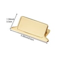 thumbnail image 2 of Metal Binder Clips, Binder Paper Clip, Large Bull Paper Clips,Gold Note Clip Ticket File Paper Clip Binding Securing Clips for Office, 2 of 7