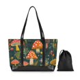 thumbnail image 7 of FORMRS Laptop Tote Bag for Women with 15.6" Computer Compartments Handbag, Orange Mushroom, 7 of 7