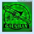 thumbnail image 2 of Handmadetneonsign Trombone Metal Sign, Trombone Metal Wall Art, Music Metal Home Wall Decor 037520, 2 of 5
