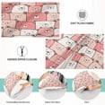 thumbnail image 3 of Cute Bear Pattern Pillowcase Queen Size, Super Soft Pillow Shams Covers, Plush Cozy Pillow Cases with Zipper, 20" X 30"（23） Home Decor Gifts, 3 of 6