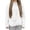 White, variant on Comdrip Essentials Hoodie, Womens Oversized Solid Color Sweatshirts Pullover Women's Loose Casual Sweatshirts Hoodies for Women Brown XL