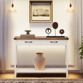 thumbnail image 3 of Table Console avec 2 Tiroirs, Table d'Entrée, de Foyer et de Couloir pour Sofa, Organisateur de Rangement Multifonction pour Salon, 3 of 5