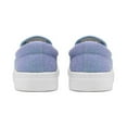 thumbnail image 6 of Toddler Sneakers for Girls Boys, Kids Canvas Low Top Slip On Sparkle Glitter Shoes Fashion Walking Casual Shoes, 6 of 7