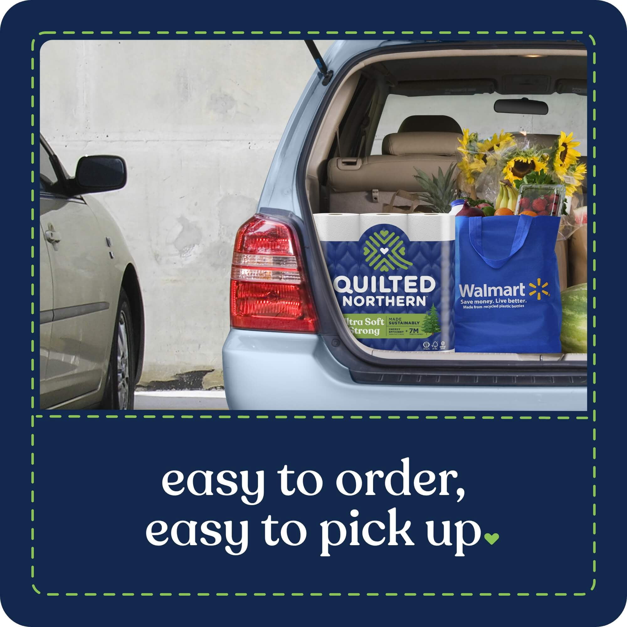 Quilted Northern Ultra Soft & Strong 2-Ply Toilet Paper, 18 Mega Rolls, 295 Sheets Per Roll