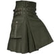 thumbnail image 1 of Hombres Cortos Pantalones Cortos Estilo Sólido Snap Sujetador Falda Plisada con Bolsillos de Uso Diario Casual para Al Aire Libre, 1 of 8