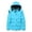 Light Blue, variant on KVE Girl's Hooded Warm Winter Coat Quilted Thicken Puffer Jacket with Removable Hood Light Pink 14-16