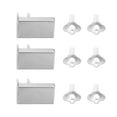 thumbnail image 2 of Cerradura de ventana para puerta Corredera Ticfox de Acero Inoxidable 3 uds, 2 of 14