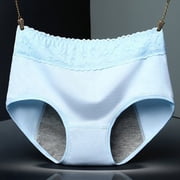 HESHENG Women Menstrual Period Panties Seamless Physiological Leakproof Underwear 2Pack