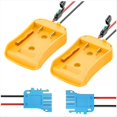 thumbnail image 1 of Adaptador de Rueda Eléctrica 2 Piezas para Batería Litio 20 V, con Conector Mazo Cables, Conversión Corriente CC, 1 of 5