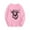 Pink, variant on Hoodie Sweatshirt for Girls Long Sleeve Crewneck Casual Pullover All-match Soft Warm Lightfleece Lined Tops Trendy Outfits Hoodie Sweatshirt Older Children Pullover Black 7-8 T