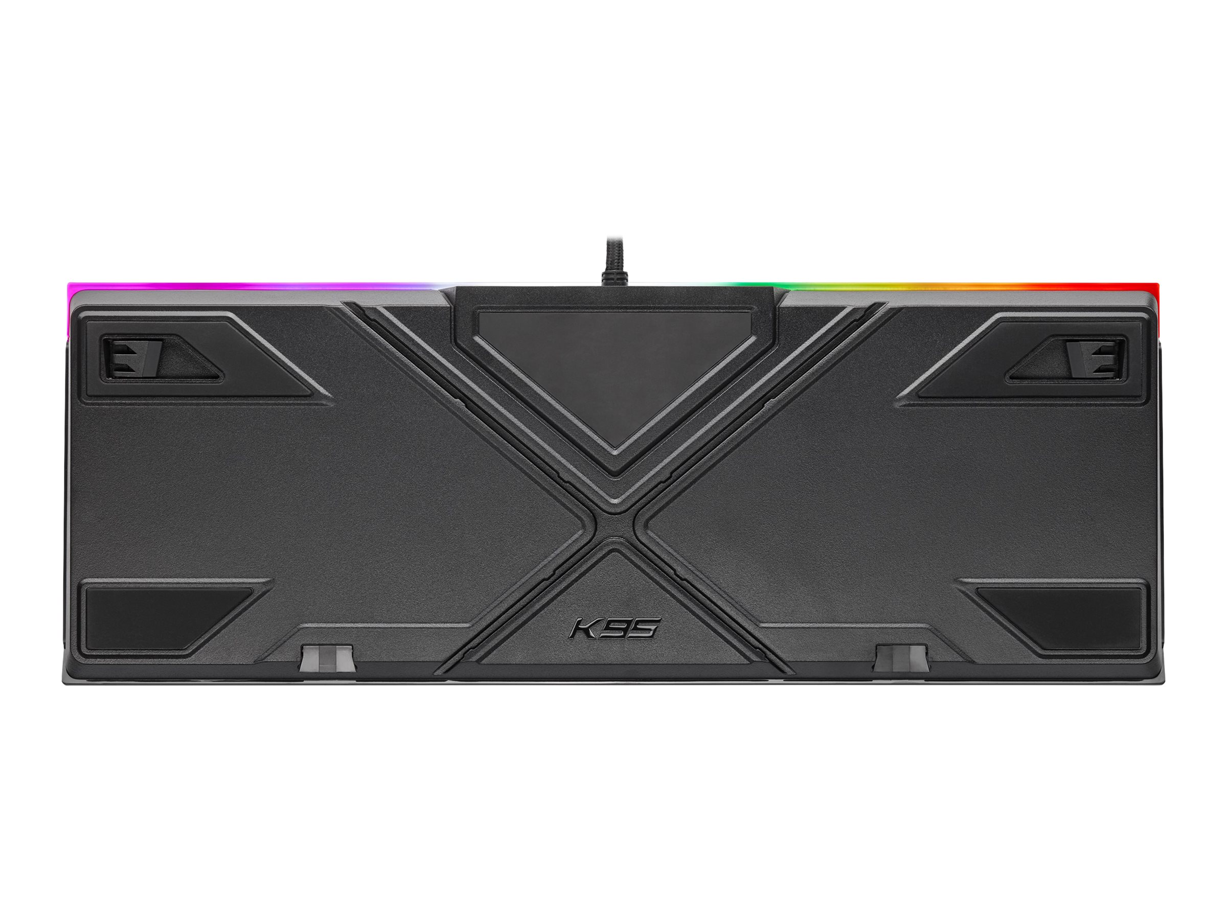 CORSAIR K95 RGB PLATINUM XT Mechanical Gaming Keyboard, Backlit RGB LED,  CHERRY MX SPEED RGB Silver, Black