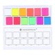 thumbnail image 1 of Ensemble de peinture aquarelle fluo 12 couleurs fluorescentes solides avec boîte de rangement, 1 of 4
