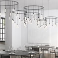 thumbnail image 2 of Sonneman S1t01k-Rc066828 Suspenders Led 3-Bar Offset Ring Multi Light Pendant - Black, 2 of 5