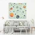 thumbnail image 2 of Yayeee Tapestry Wall Hanging for Bedroom 60" x 40" Living Room Home Wall Art Decor, Space Patterns, 2 of 7