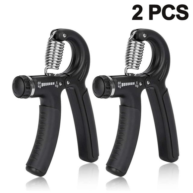 Grip Strength Trainer (Adjustable), Hand Grip Strengthener, Forearm Exerciser, Finger Strengthener Trainer , Wrist Forearm Grip Workout - Home Gym Exercise Equipment, Workout for Home