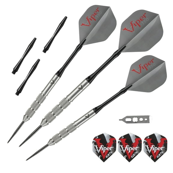 Viper V-Factor 90% Tungsten Professional Steel Tip Dart Set, 24 Grams