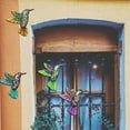 thumbnail image 4 of JLNFYA Outdoor Wall Decor, Outdoor Metal Decor, Metal Hummingbird Wall Art Sculptures Garden Decorations, Hanging Hummingbir Wall Decor, Metal Garden Decor, Indoor Outdoor Garden Yard Lawn Decor, 4 of 6