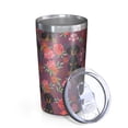 thumbnail image 2 of Dachshund Dog and Flower Floral 10oz Tumblers Stainless Steel Tumbler with Lid and Straw,Vacuum Insulated Double Wall Travel Tumbler Cups with Cleaning Brush for Coffee, Tea, 2 of 4