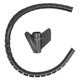 thumbnail image 1 of High quality New type of winding tube plastic wire management tube open type, 1 of 5