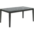 thumbnail image 2 of Stevie 5-piece Rectangular Dining Set Grey and Black, 2 of 5