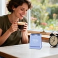 thumbnail image 6 of Ksruee Small Desktop Calendar Jan. 2026 to Jul. 2027 Planner Monthly Desktop Calendar for Workplace Study Workstation Dorm Library Meeting Room, 6 of 9