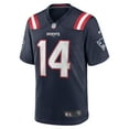 thumbnail image 2 of Men's Nike Tristan Vizcaino Navy New England Patriots Home Game Player Jersey, 2 of 4