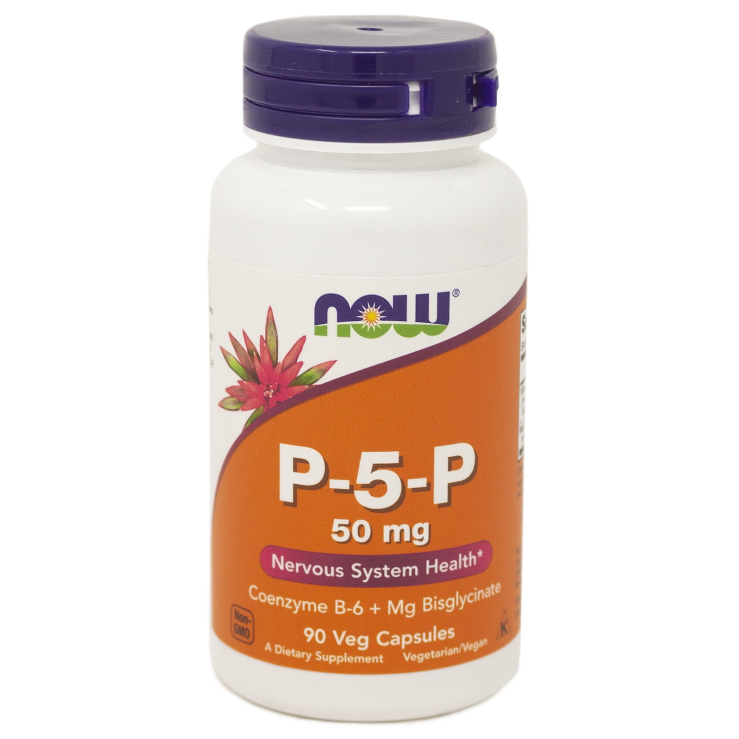 Pyridoxal-5-Phosphate Coenzymated Vitamin B-6 20 or 40mg 60 caps Swanson P-5-P 