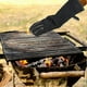 thumbnail image 5 of Guantes extremadamente resistentes al fuego y al calor, de cuero con costuras de kevlar, perfectos para chimenea, estufa, horno, parrilla, soldadura, barbacoa, MIG, rejilla para ollas, etc., 5 of 5