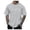 Grey, variant on Sngxgn Mens Casual T Shirt Stretch Short Sleeve Slim Fit Crew Neck Pullover Sweater Solid Basic Tops(Grey,M)