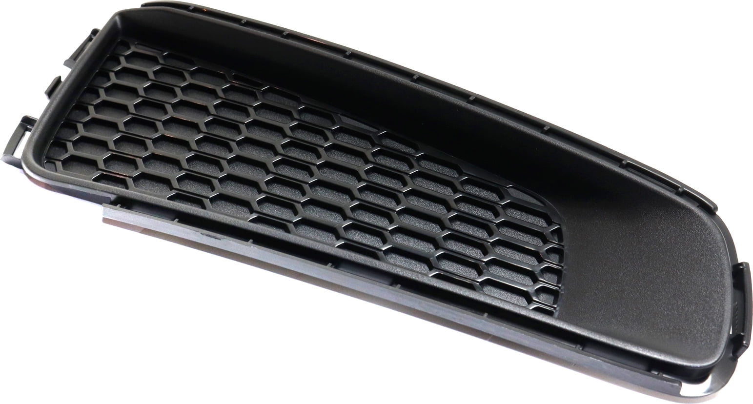 Fog Light Cover Compatible with 2013-2014 Cadillac ATS Right Passenger Textured Black