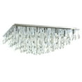thumbnail image 4 of CWI Lighting Bianca20 Light Transitional Metal Flush Mount in Chrome, 4 of 5