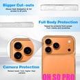 thumbnail image 6 of Case For Apple iPhone Air / 17 Pro / 17 Pro Max Series Case, Slim Thin Transparent Flexible Clear TPU Shockproof Phone Case For iPhone 17 Series, oh so pro, 6 of 6