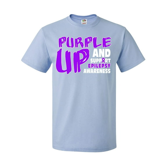 Inktastic Purple Up Epilepsy T-Shirt