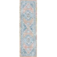 thumbnail image 2 of SAFAVIEH Saffron Ethelbert Distressed Oriental Runner Rug, Blue/Rust, 2'3" x 8', 2 of 6
