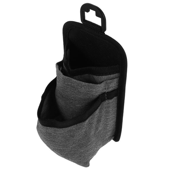 Car Vent Storage Organizer 2-Pack Pouch with Hook, Multifunctional Dashboard Cell Phone Holder, Grey