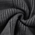 thumbnail image 4 of Wdgfv Men's Crewneck Pullover Sweater Waffle Textured Knitted Sweaters Casual Loose Fit Sweaters with Ribbing Edge, 4 of 8