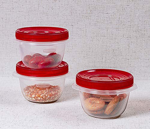 3 Count Details about   Rubbermaid TakeAlongs Twist and Seal Food Storage Containers 2 Cup 