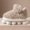 F-brown, variant on ZHaobin New Women Faux Fur Snow Boots Soft Sole Men Indoor Platform Shoes Couples Winter Warm House Plush Slippers Fluffy Footwear (F-brown,42-43)
