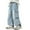 A01#Light Blue, variant on Huowey Big Boys Jeans Comfortable Stretch Denim Pants Wide Leg Casual Loose Fit Trousers Elastic Waist Drawstring Relaxed Streetwear ,Blue,4-5 Years