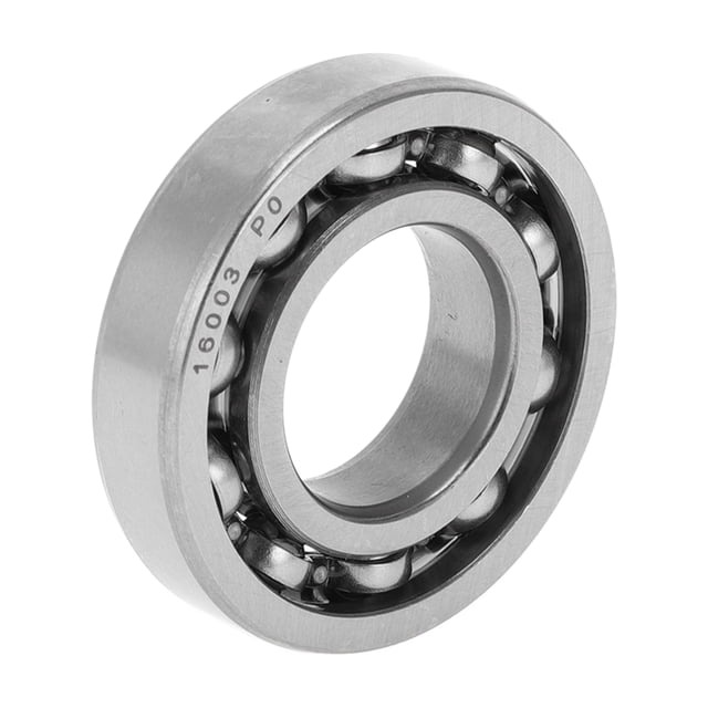 Unique Bargains Roulements à Billes Rainures Profondes 16003 P0 17x35x8mm Roulements Lubrifiés Type Ouvert Ton Argenté Roue de Trottinette Planche à Roulettes