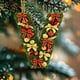 thumbnail image 4 of Adornos navideños artesanales decorativos para el árbol, monogramas decorativos acrílicos 2D con gorro de Papá Noel, 26 letras, adornos navideños colgantes para manualidades, decoración navideña para, 4 of 5