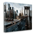 thumbnail image 2 of Tangletown Fine Art 'Manhattan Without You' Print on Wrapped Canvas, 2 of 2