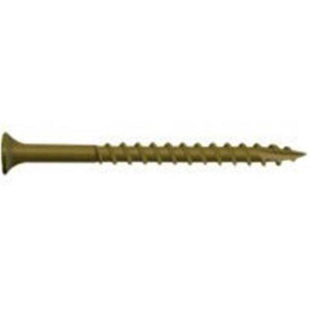 National Nail 356179 Deck Screw 3 In. x 9 Tan Bugle Head