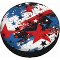 thumbnail image 3 of American Independence Day Flag Spare Tire Cover, Wheel Protectors Covers for Rv Trailer Truck Jeep SUV Truck Camper Travel Trailer Accessories, Waterproof Uv Sun Wheel Protectors, 3 of 10