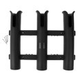 thumbnail image 5 of Soporte para cañas de pescar de 3 tubos, organizador de soporte para 3 cañas. negro5, 5 of 5