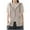 White, variant on Lovskoo 2024 Women Hooded Linen Vest Cardigan Casual Loose Coat Stitching Sleeveless Short Jacket Black